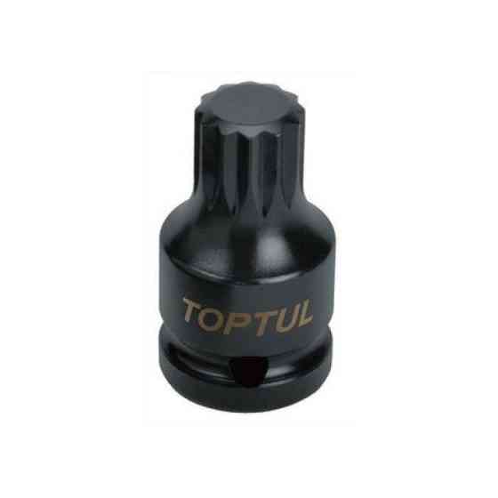 Головка торцева SPLINE ударна TOPTUL М16 L44 мм 1/2" KADB1616S Чернігів