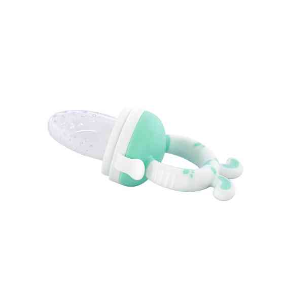 Ніблер для прикорму немовлят Фрут Фідер 6203_бірюзовий, харчовий силікон Вінниця