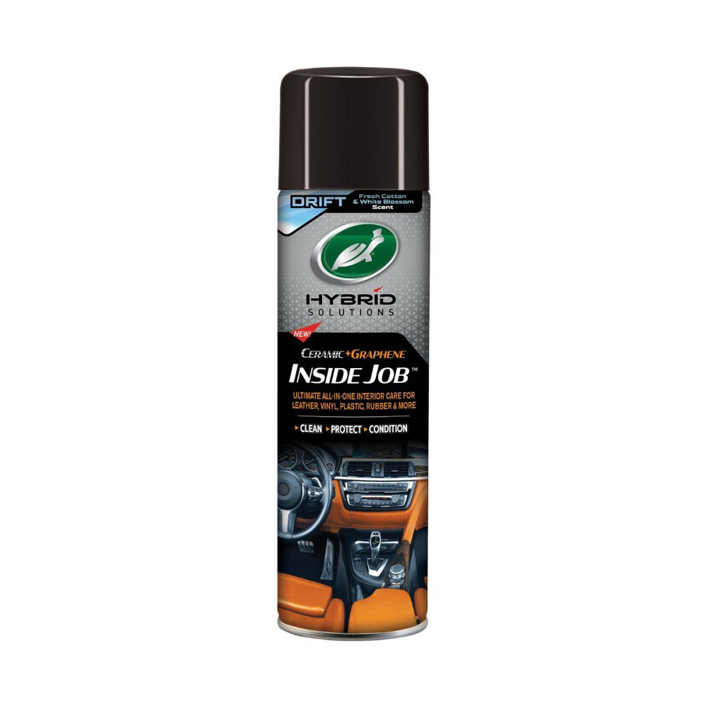 TURTLE WAX 54553 — Поліроль-очисник інтер’єру HS Inside Job Drift «Бавовна-квіти» 500 мл | Керамічний захист, активний кисень та с Ковель - фото 1