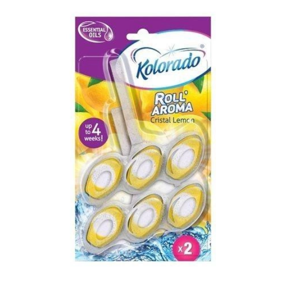 Блок туалетний Duopack Roll Aroma Cristal Lemon KOLORADO Житомир