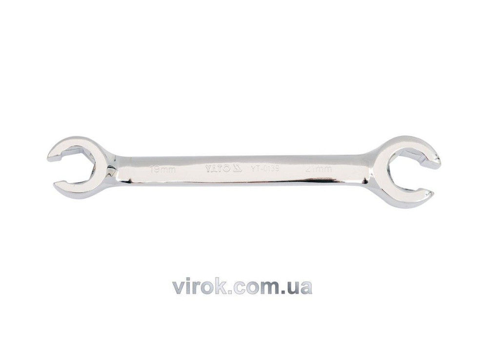 Ключ накидний YATO : Відкритий, М= 13х14 мм, L= 175 мм [10/100/200] Одесса - изображение 1