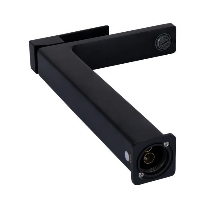 Смеситель для раковины Qtap Gemini QTGEM269BLM45678 (k35), однорычажный, высокий, Black Matt Харьков - изображение 3