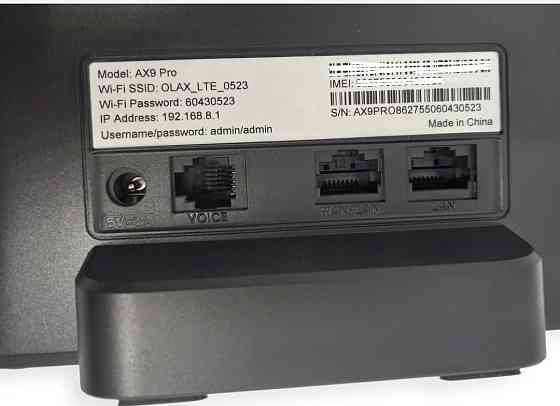 4G роутер Olax Олакс AX9 PRO Wi-Fi модем под семь карту две антенны. Киев