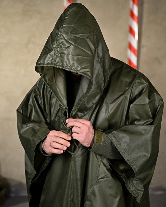 Пончо-дощовик олива ПП7692 Одеса - фото 3