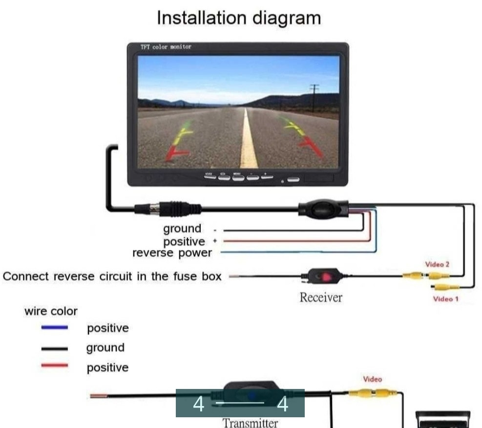 Комплект! Камера заднего вида,с монитором. Харьков - изображение 4
