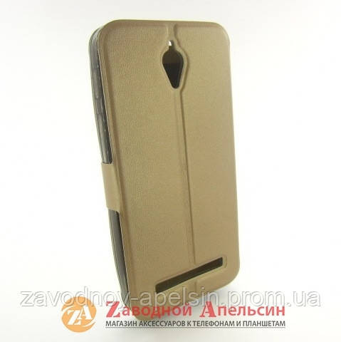 Чохол книжка Asus Zenfone C ZC451CG Smart Case gold Одеса - фото 2