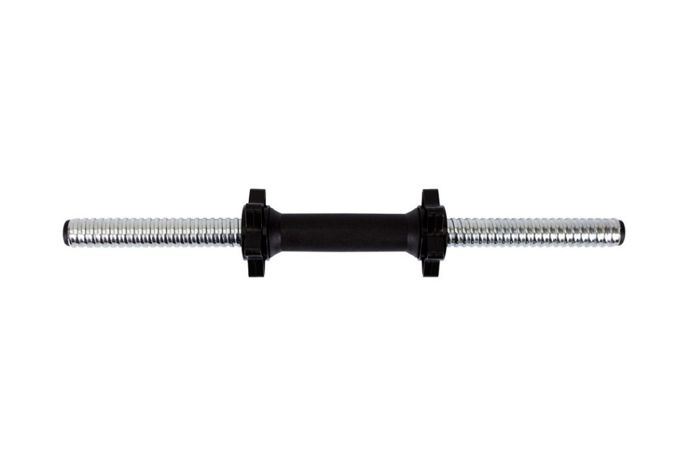 Гриф гантельний Hop-Sport PP 45см (30 мм) з пласт. гайками Київ - фото 3