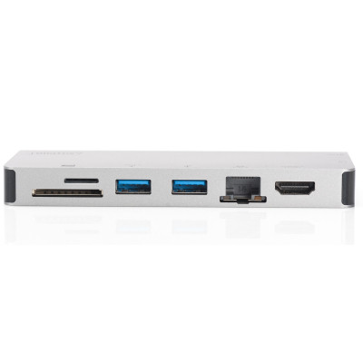 Концентратор Digitus Travel USB-C, 8 Port (DA-70866) Вінниця - фото 1