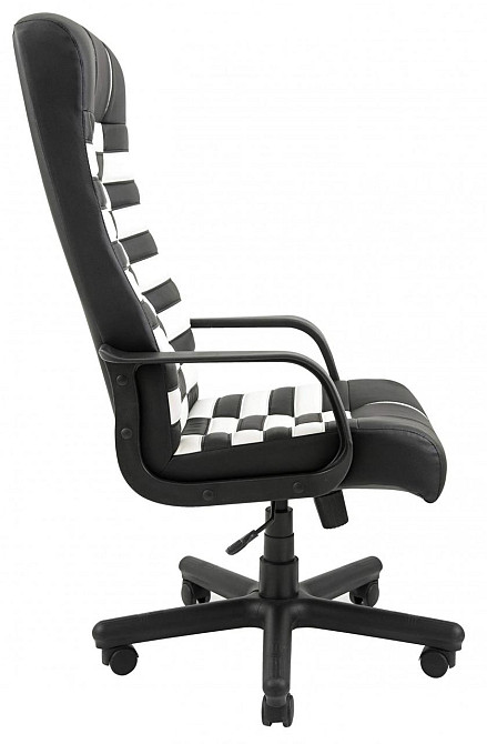 Офісне Крісло Керівника Richman Atlant Fly 2300-2230 Пластік М1 Tilt Чорно-білий Київ - фото 3