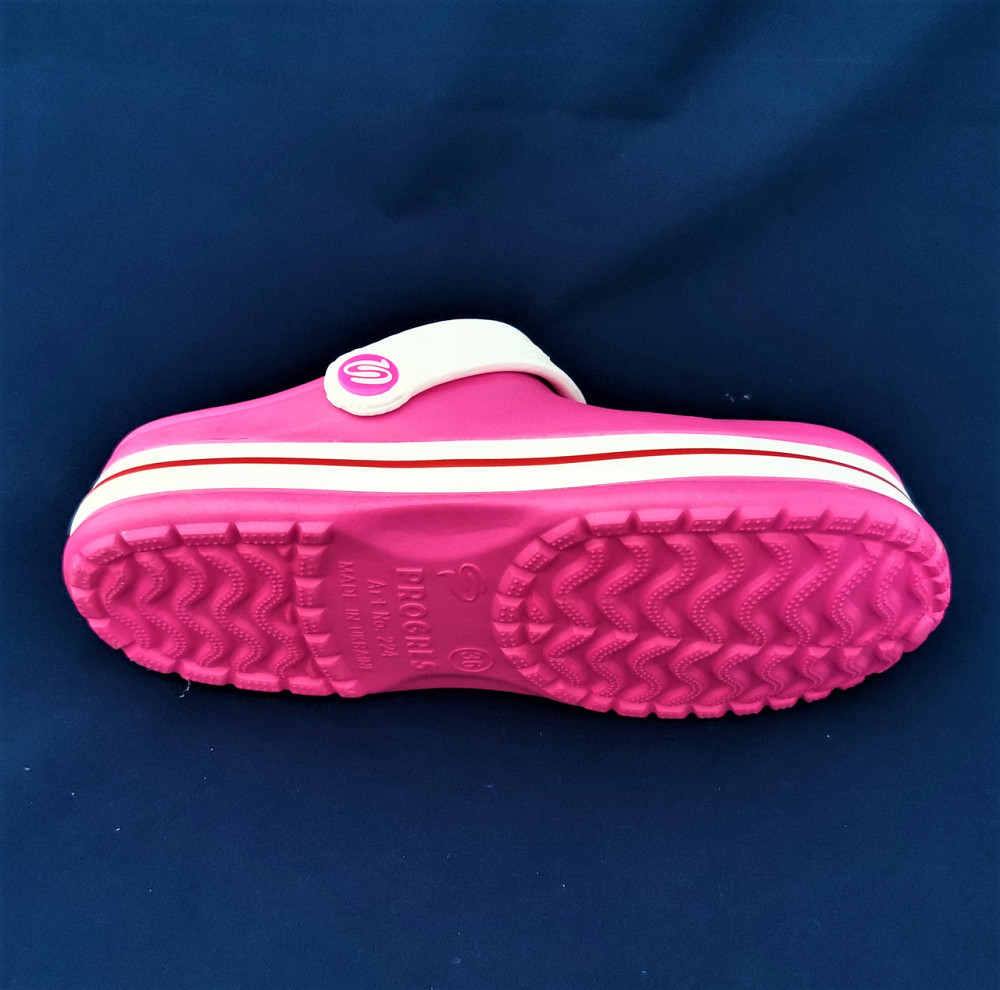 Женские Тапочки CROCS Розовые Кроксы Шлёпки Сланцы (размеры: 41) Днепр - изображение 3
