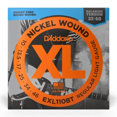 Струны для гитары D'Addario XL Nickel Wound Regular Light Balanced Tension (10-46) (EXL110BT) Винница - изображение 1