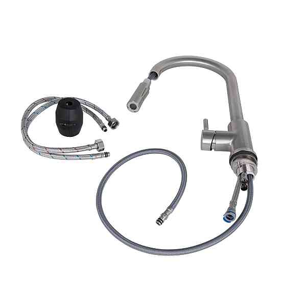 Змішувач для кухні Lidz Aria 015FL2 (k35) LDARI015FL2NKS43397 Nickel Київ