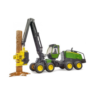 Спецтехника Bruder Харвестер John Deere 1270G с 1 бревном (02135) Винница - изображение 8