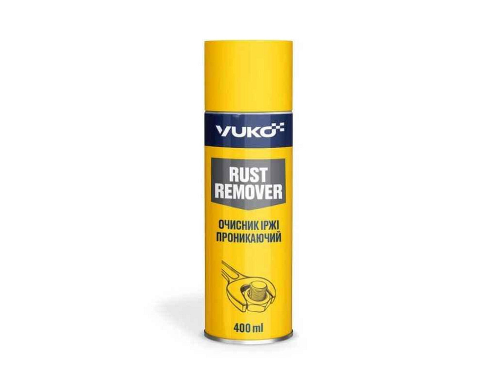 Очищувач іржі проникаючий Rust Remover балон жерсть 400мл ТМ VUKO Київ - фото 1