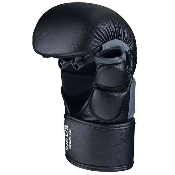Рукавиці для ММА Phantom RIOT Black L/XL (капа в подарунок) Каменское
