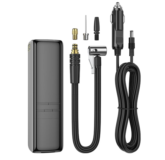 Компрессор автомобильный ведущий Borofone FC1 (Черно-серый) Киев