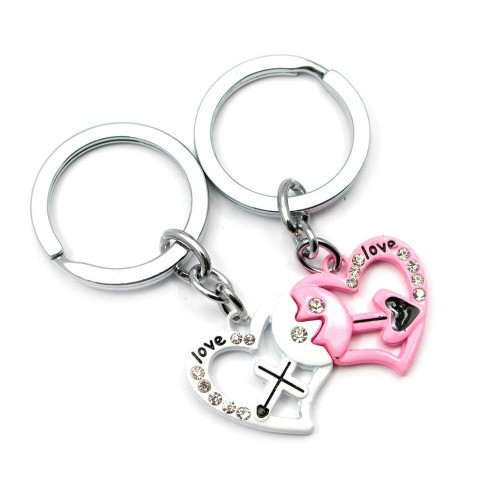 Брелоки парные Сердечки Киев - изображение 1