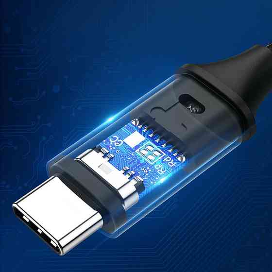 Кабель USB 3.1 Type-C M-M, 1 м, 100W （10Gbps）Чорний, US355 UGREEN Вінниця