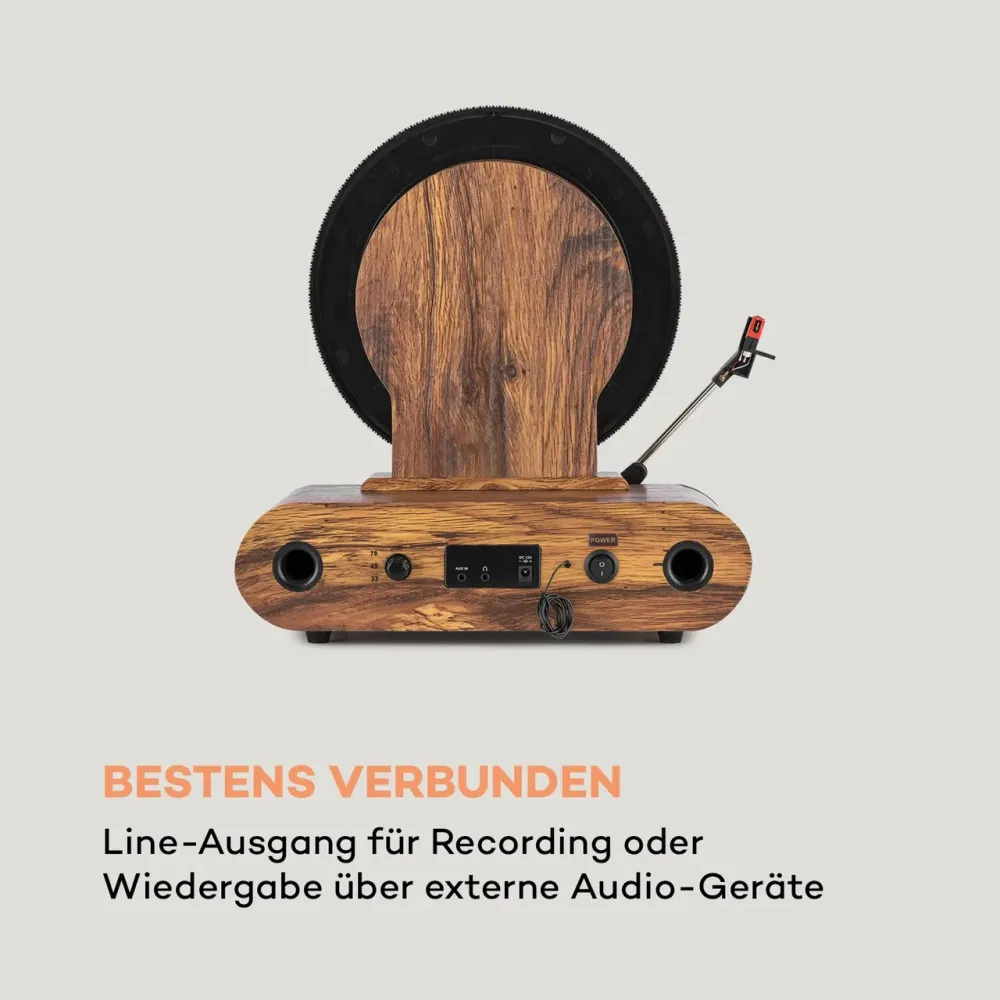 УЦЕНКА! Виниловый проигрыватель Auna Verticalo SE DAB Bluetooth USB из Германии Днепр - изображение 13