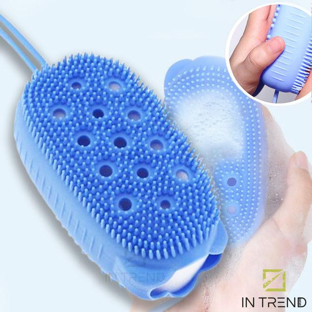 Силіконова масажна мочалка Київ - фото 4