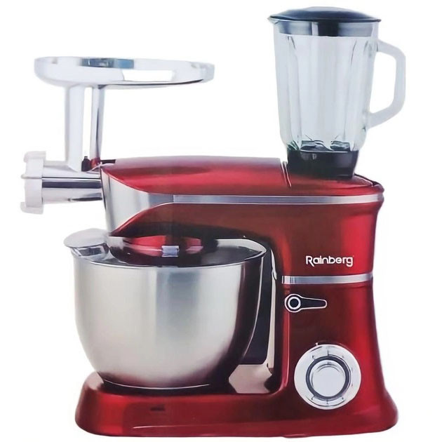 Тестомесилка для дома Rainberg, Кухонный комбайн с планетарной системой, Кухонный прибор миксер LT-99 Львов - изображение 11