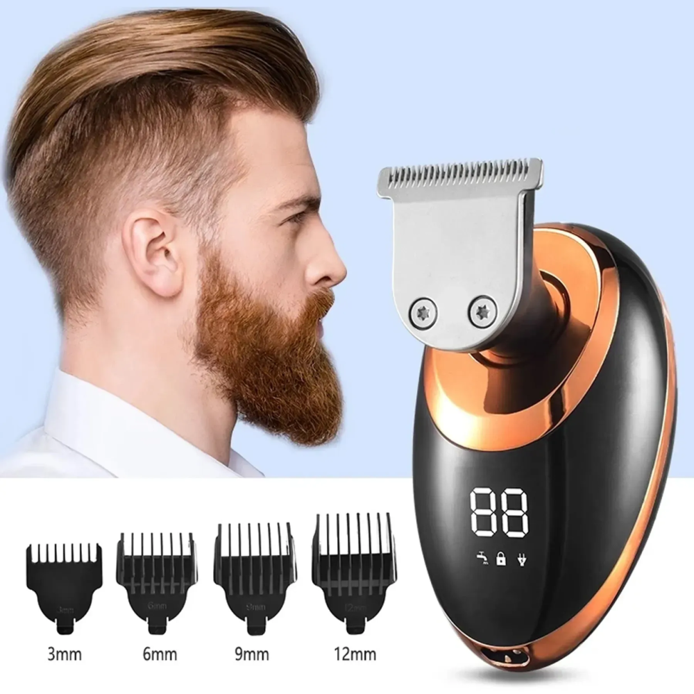 Электробритва аккумуляторная VGR V-316 LCD (5 в 1) триммер машинка для стрижки волос бороды Винница - изображение 9