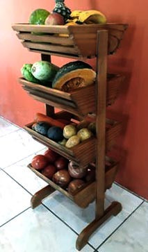 Стеллаж для овощей и фруктов 