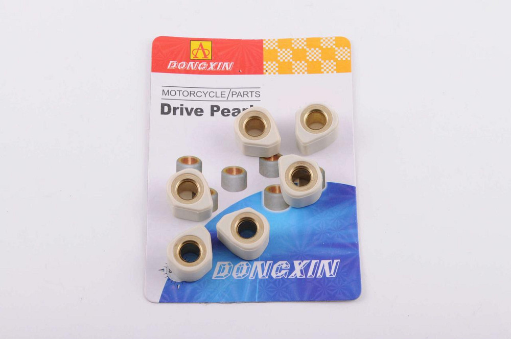 Ролики вариатора (тюнинг) скутер 4 Т китай 125/150 18*14 10.0г (белые) Мукачево - изображение 1