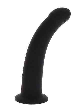 Фалоімітатор страпон Taboom Strap-On Dong Large чорного кольору, 16 см х 3.8 см Sex Aura Київ
