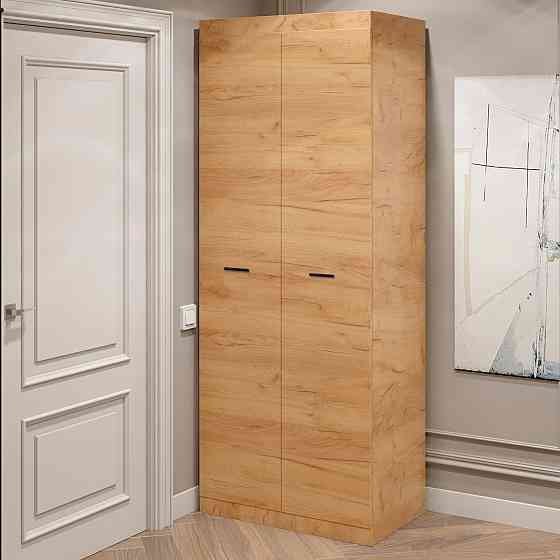 Шкаф распашной 2-х дверный Эверест Соната-800 дуб крафт золотой (DTM-2688) Днепр