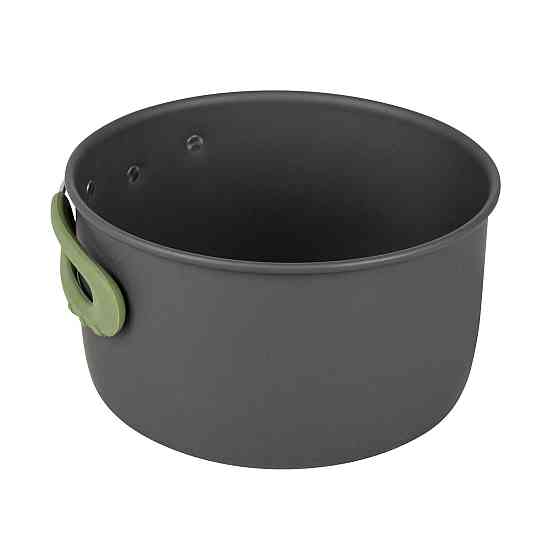 Набор посуды Bo-Camp Explorer 4 Pieces 19 Hard Anodized Grey/Green (2200241) Вінниця