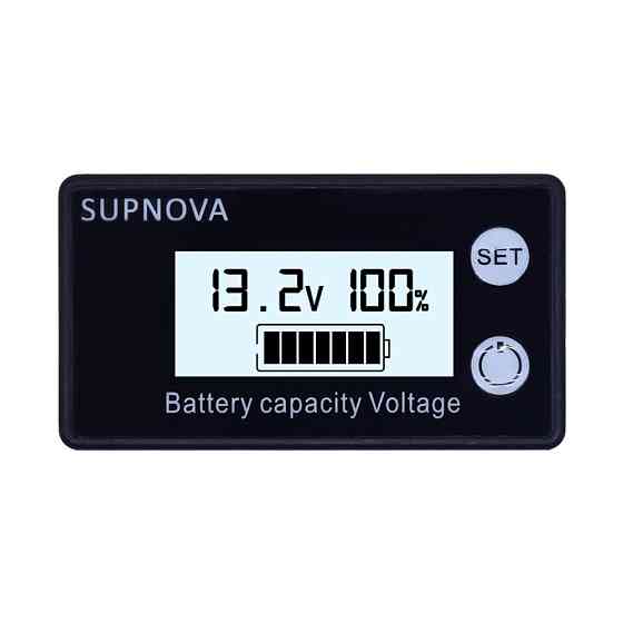 Індикатор заряду акумулятора SUPNOVA з графічним дисплеєм Київ