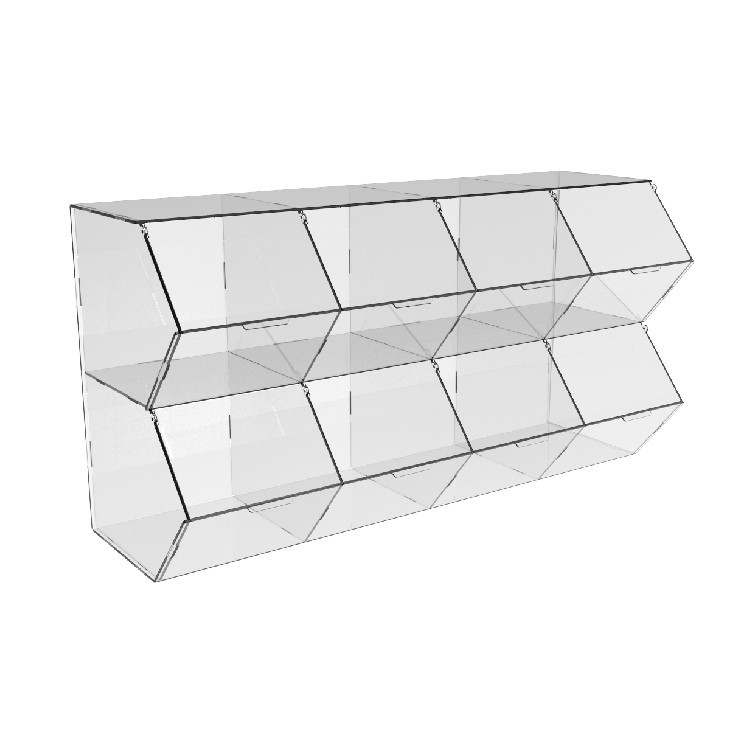 Диспенсер EKOSTAR для мармеладів, снеків, горіхів 8 комірок Київ - фото 3