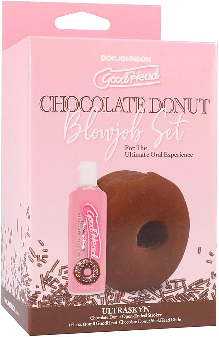 Набор для минета Doc Johnson GoodHead Chocolate Donut Blowjob Set Sex Aura Киев - изображение 6