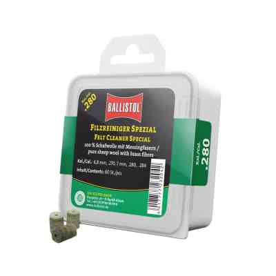 Патч для чищення зброї Ballistol повстяний спеціальний 7 мм 60шт/уп (23204) Вінниця