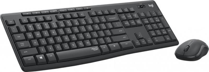Комплект (клавіатура, миша) бездротовий Logitech MK295 Combo Black USB (920-009800) Чорний Харків - фото 3
