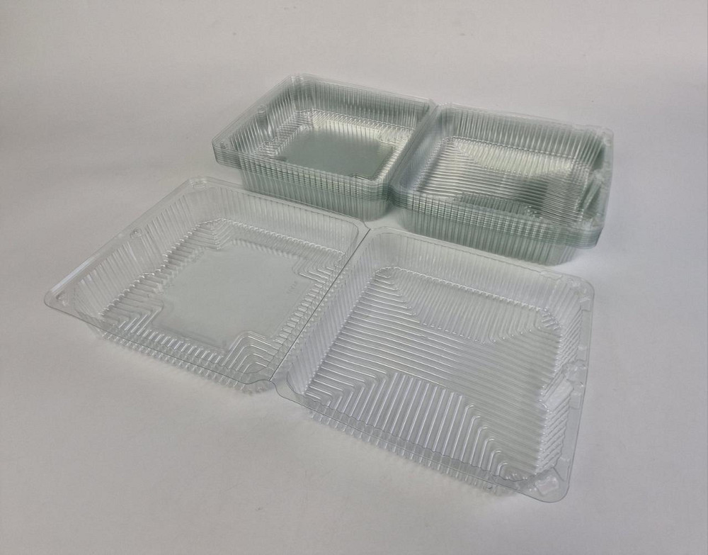 Упаковка для десертов IT-410 (V=2500мл) ПЭТ 210*210*83 (25 шт) Харьков - изображение 2