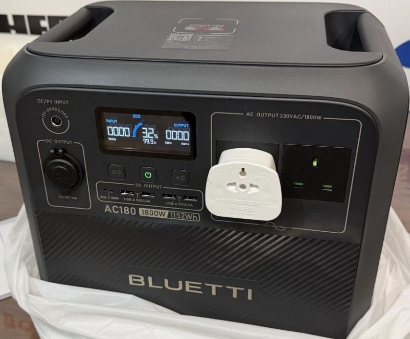 Портативная зарядная станция Bluetti AC180 1152Wh. Харьков - изображение 8