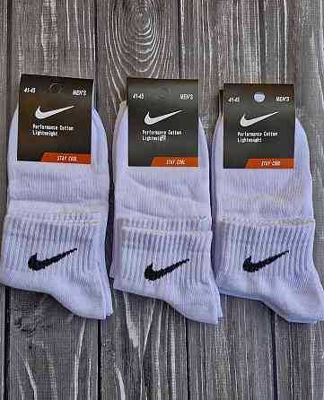 Набор мужских спортивный носков средней высоты. 3 штуки. Размер 41-45 Киев