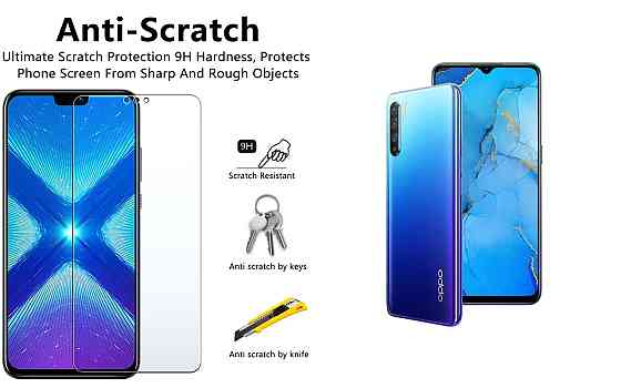 Захисне скло NeoGlass для Oppo Reno3 – надпрозоре та стійке Київ