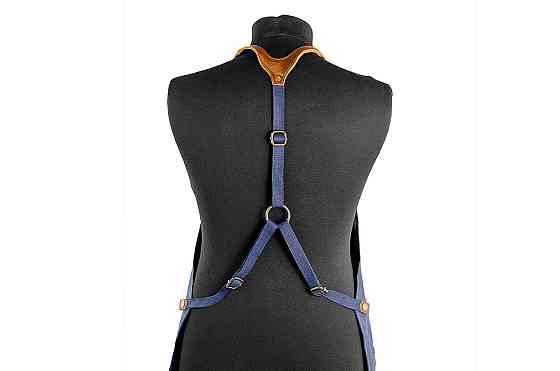 Фартух для барбекю Combi джинс-шкіра-канвас GRILLI 777444 Код: 012759 Ровно