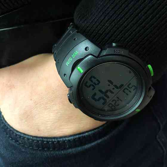 Годинник військовий чоловічий SKMEI 1068GN, Оригінальний чоловічий годинник, BW-577 Годинники спецпризначенці Київ