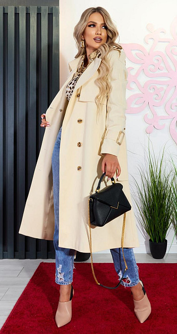 Коттоновий тренч (42) Київ - фото 5