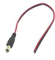 Штекер питания 5,5\2,1мм, с кабелем 0,3м Полтава - изображение 1