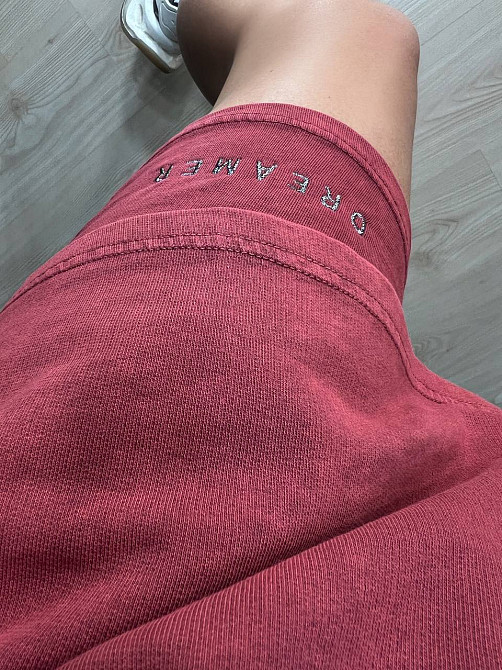 Костюм женский Pepper&mint 25-02 вареный тай-дай футболка и шорты с вышивкой бордовый, бордовый, L Киев - изображение 19