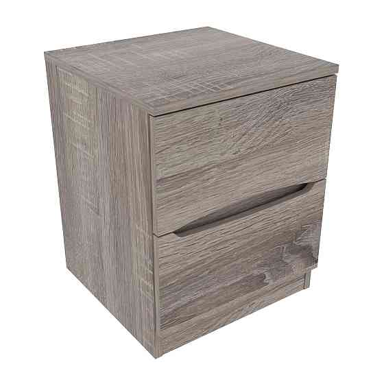 Тумба прикроватная Дельта, Дуб Сонома Трюфель, 400/400/500 Львов