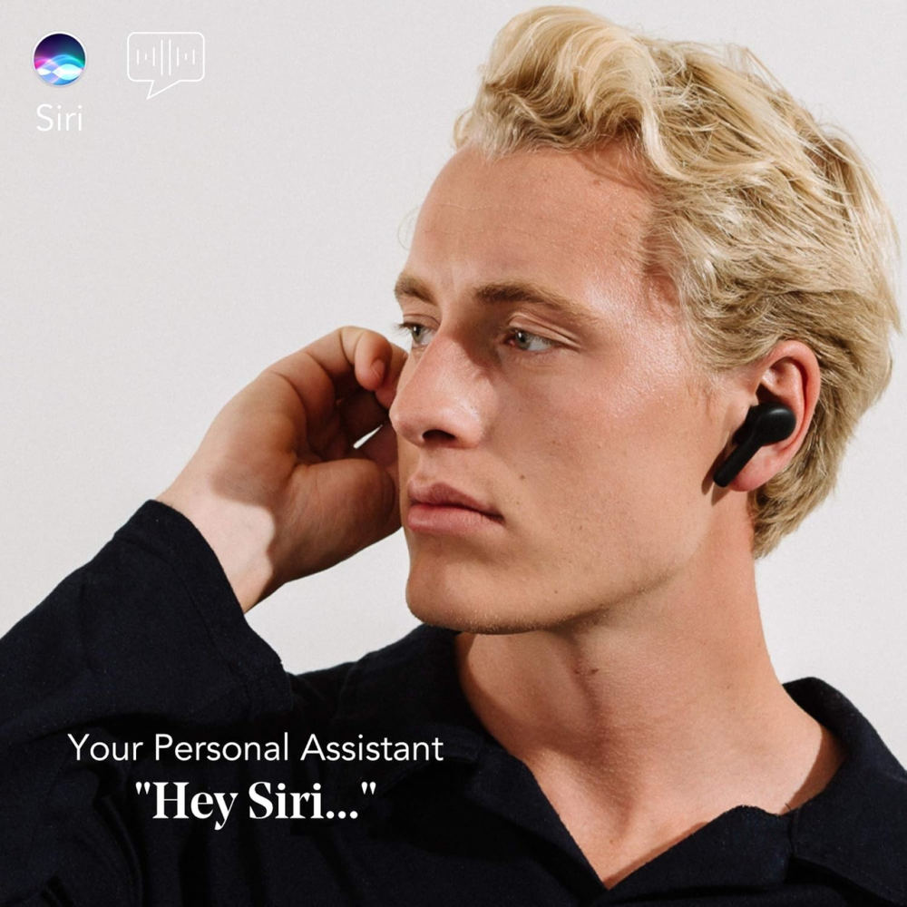Бездротові навушники JAYS f-Five (F5TW01) Bluetooth True Wireless Black — Шведська якість звуку та свобода руху Київ - фото 9
