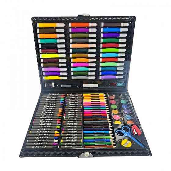 Видеообзор! Детский художественный набор для рисования Art set 150 предметов, Набор для творчества Каменец-Подольский