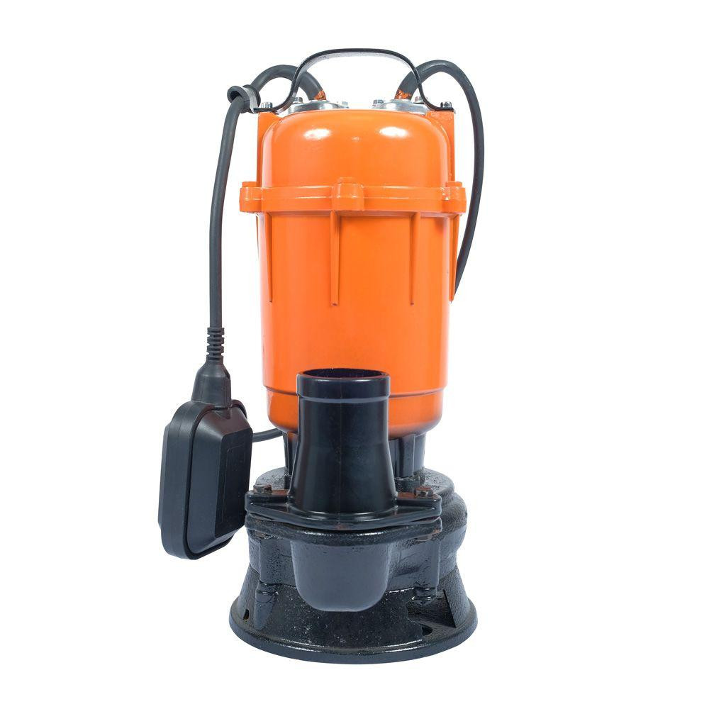 Погружной фекальный насос для канализации и грязной воды Powercraft WQD 1300f (70601) Киев - изображение 1