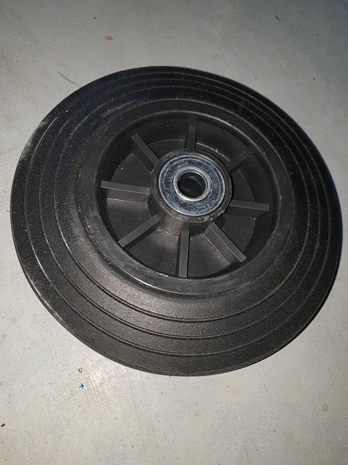 Колесо для тачки 8х2 Колеса к садовой тачке Колесо для тележки Колесо цельнолитое Белая Церковь - изображение 3